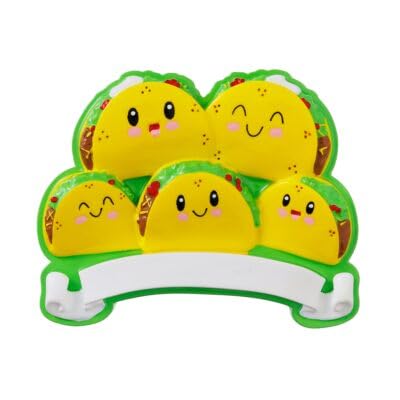 Taco Family of 5 Personalized Christmas Ornament