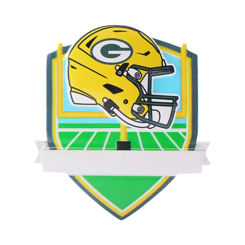 Green Bay Packers Football Personalized Christmas Ornament
