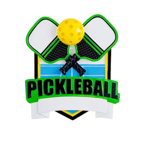 Pickleball Paddles, Pickleball Ball, Pickleball Court Personalize Christmas Ornament