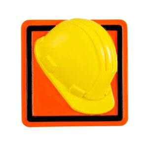 Road Construction, Hard Hat Construction Worker Personalized Christmas Ornament