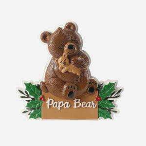 Papa Bear and Baby Bear Personalize Christmas Ornament Dad, Grandpa, Papa