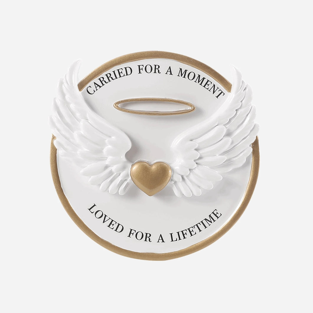 Carried For A Moment, Loved For A Lifetime Miscarriage Memorial Personalized Christmas Ornament