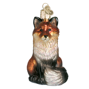 Old World Fox Christmas Ornament