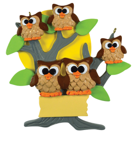 5 Owl's in a Tree