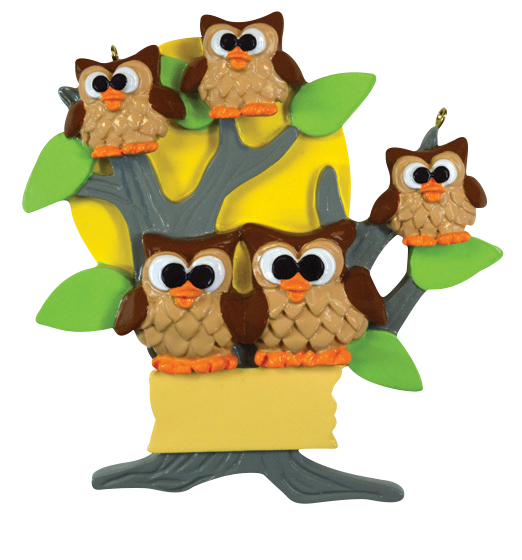5 Owl's in a Tree