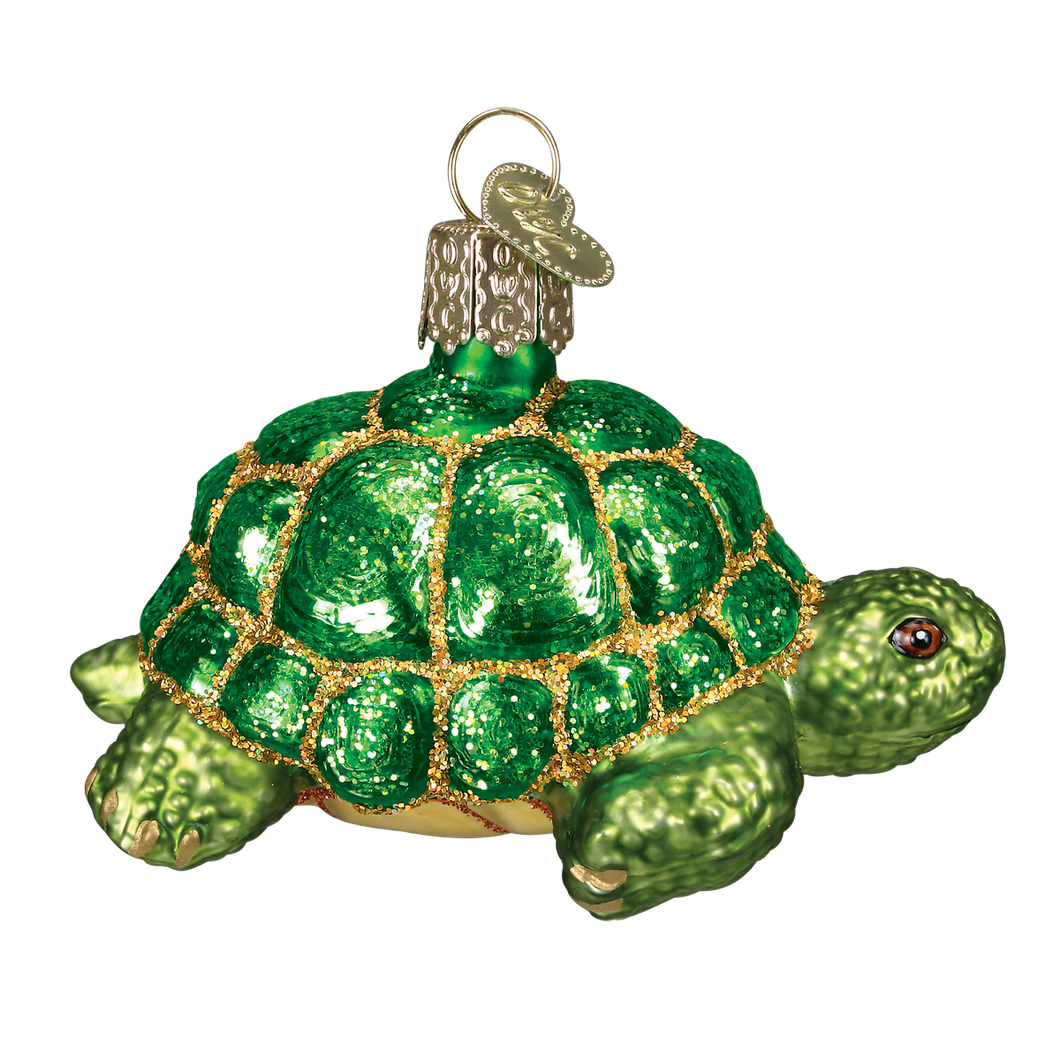 Old World Tortoise Christmas Ornament