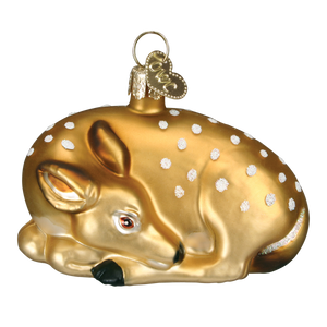 Old World Fawn Christmas Ornament