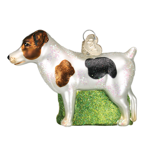 Old World Jack Russell Terrier Christmas Ornament