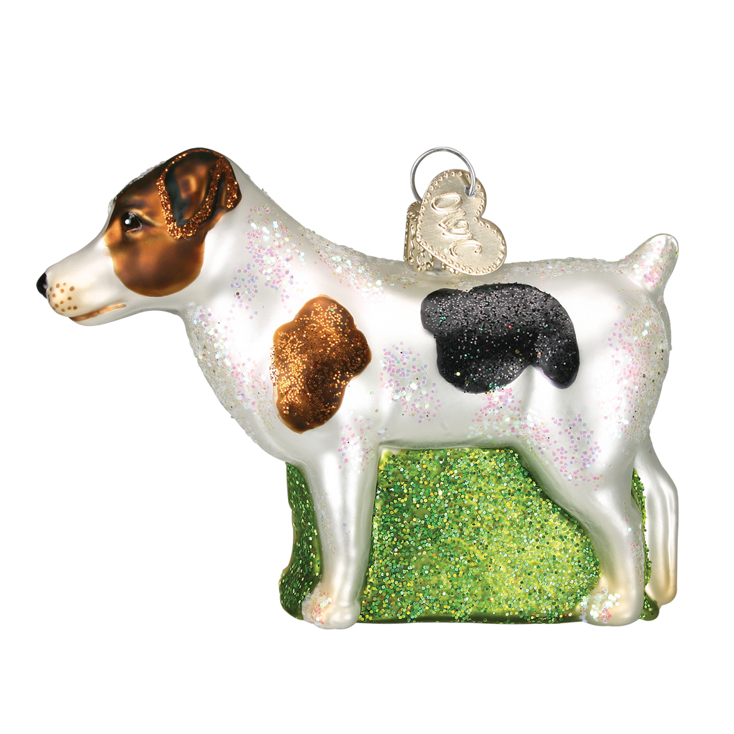 Old World Jack Russell Terrier Christmas Ornament