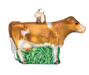 Dairy Cow Christmas Ornament