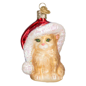 Old World Santa’s Kitten Christmas Ornament