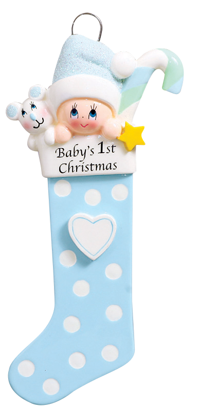 Baby's First Christmas Stocking Ornament
