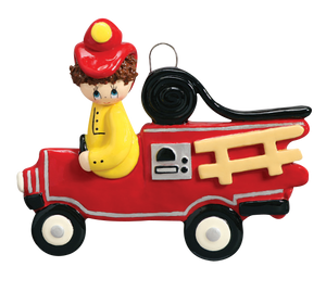 Fireman and Truck