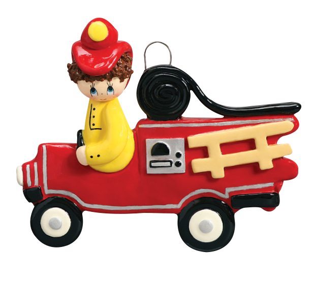 Fireman and Truck
