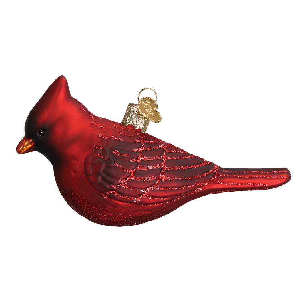 Old World Northern Cardinals Christmas Ornament
