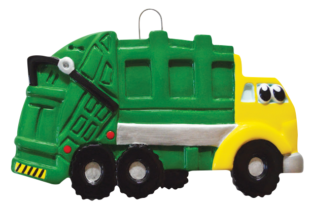 Garbage Truck Ornament