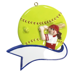 Softball/Player Ornament