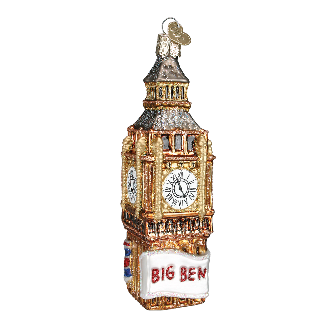 Old World Big Ben Christmas Ornament