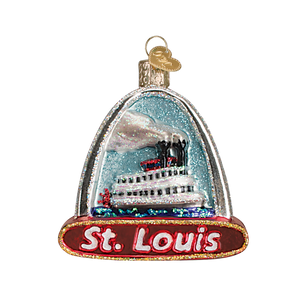 Old World St. Louis Arch Christmas Ornament