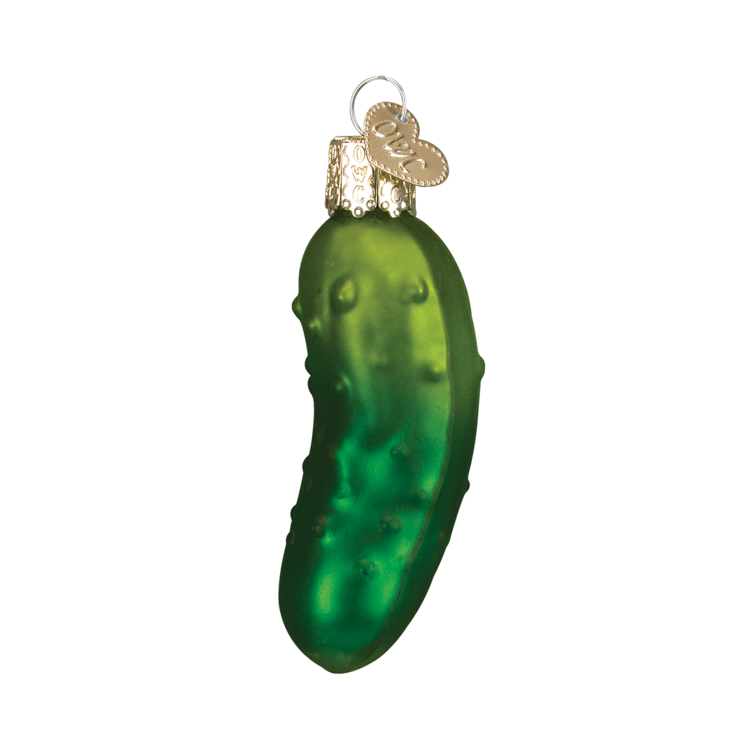Old World Sweet Pickle Christmas Ornament