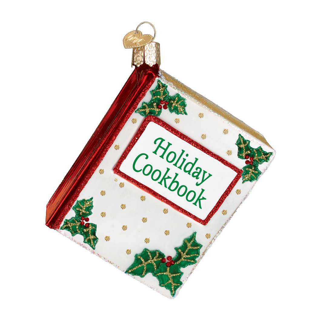 Old World Christmas Cookbook Christmas Ornament