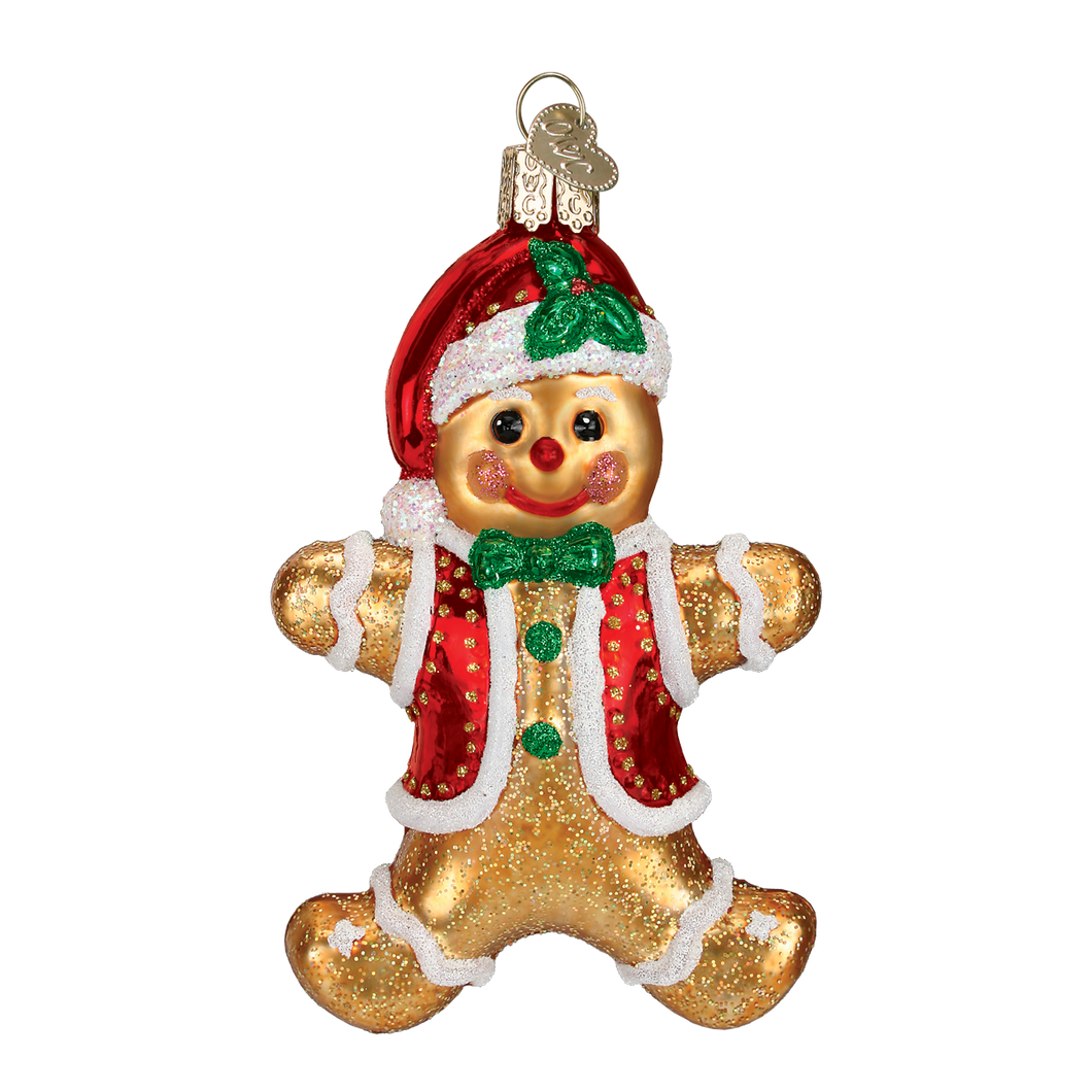 Gingerbread Boy Christmas Ornament