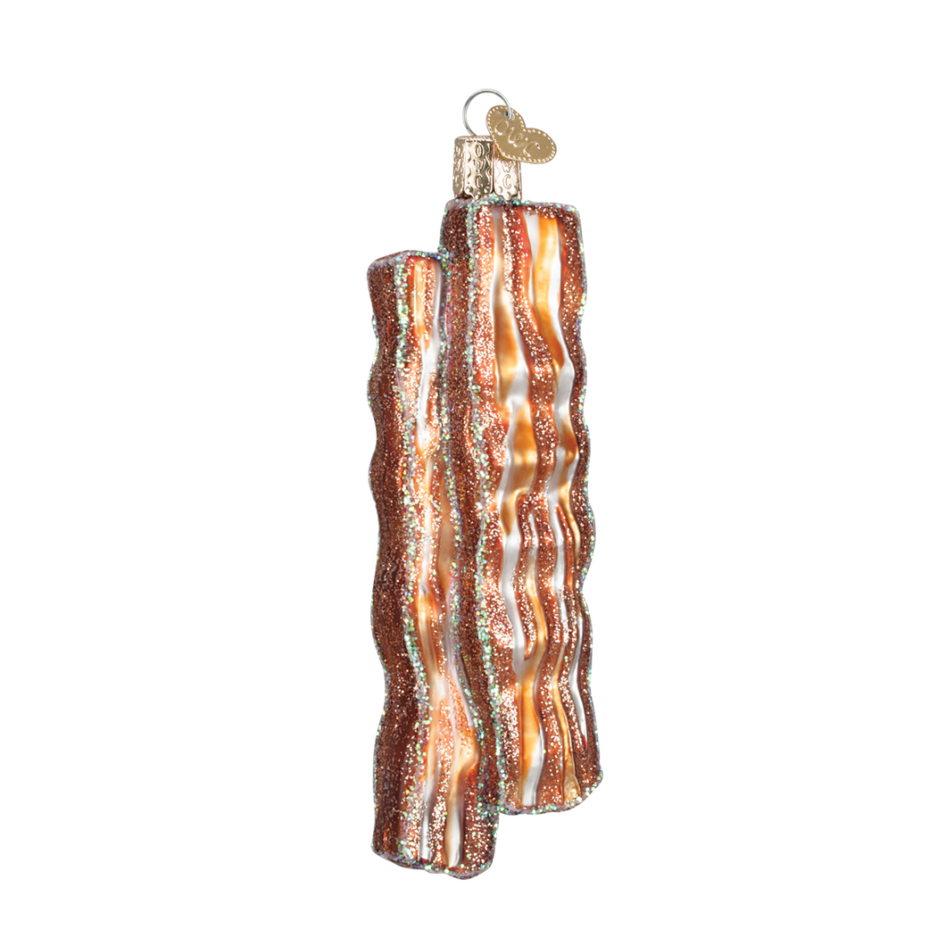 Old World Bacon Strips Christmas Ornament
