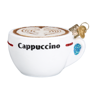 Old World Cappuccino Christmas Ornament