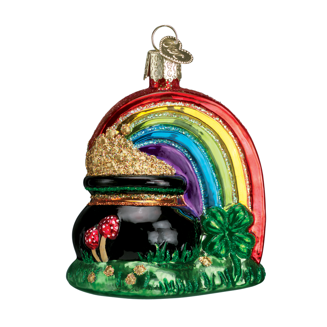 Old World Pot of Gold Christmas Ornament