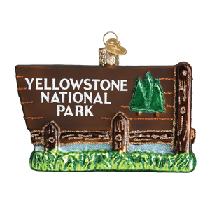 Old World Yellowstone National Park Christmas Ornament