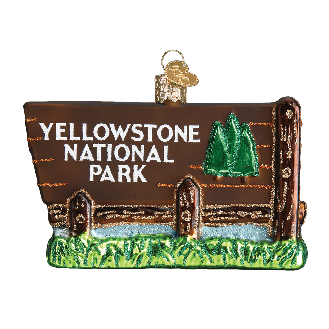 Old World Yellowstone National Park Christmas Ornament