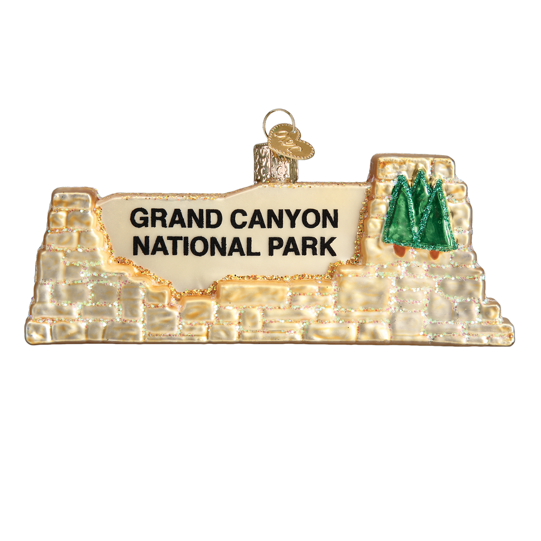 Old World Grand Canyon National Park Christmas Ornament