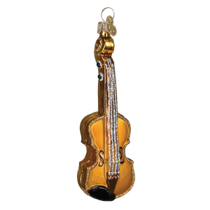 Old World Violin Christmas Ornament