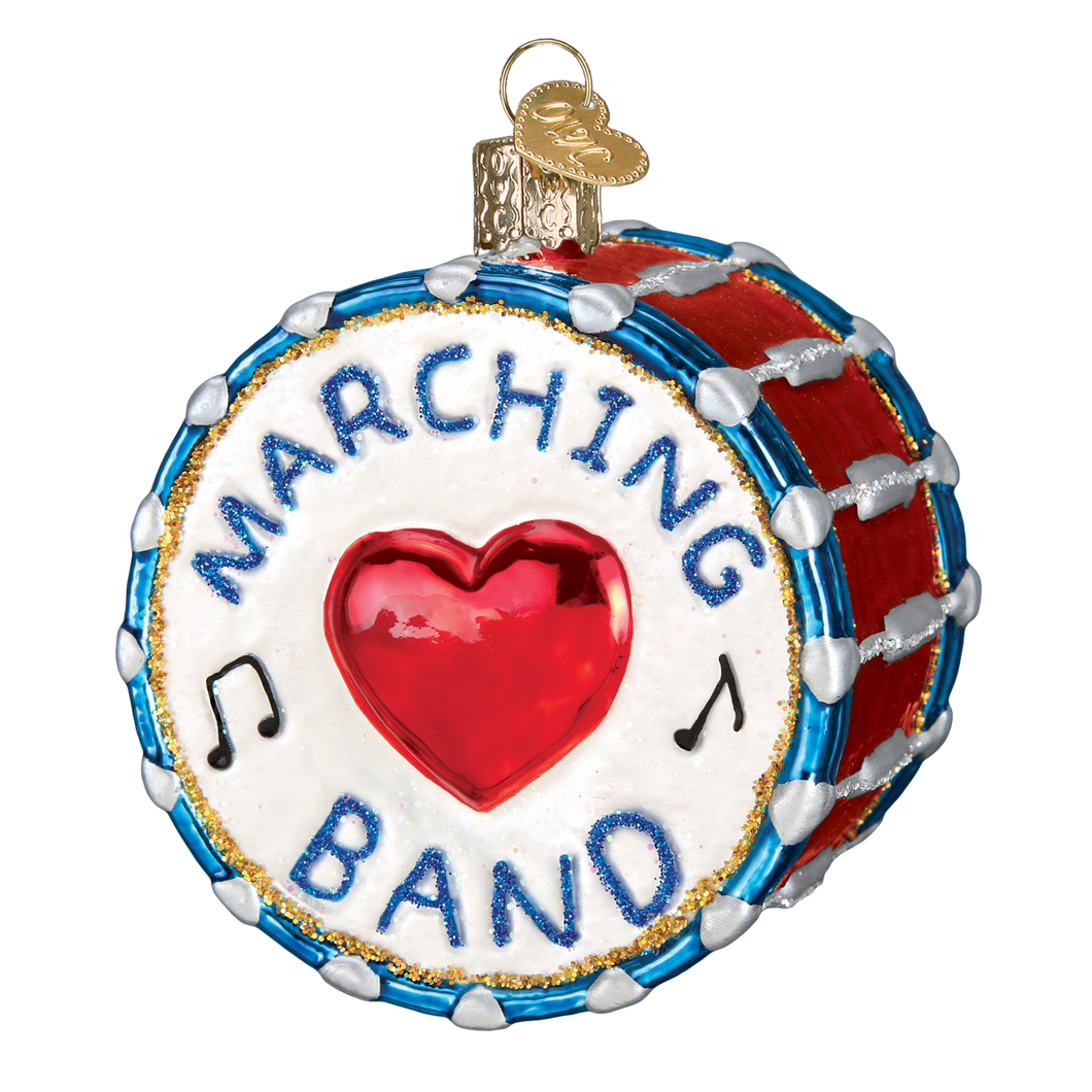 Old World Marching Band Christmas Ornament