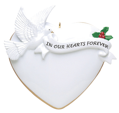 In Our Hearts Forever Ornament