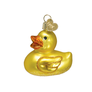 Rubber Ducky Christmas Ornament