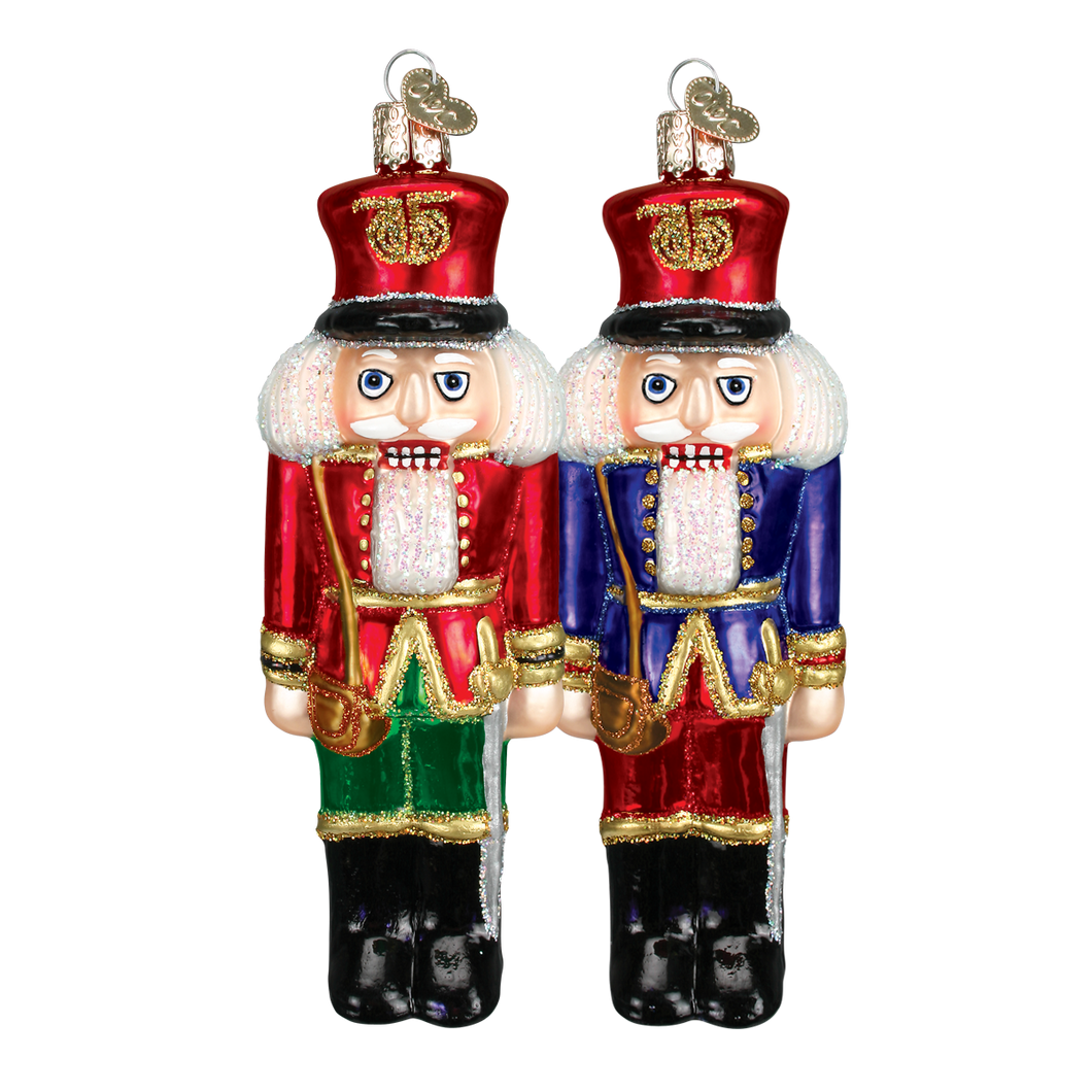 Old World Soldier Nutcracker Christmas Ornament