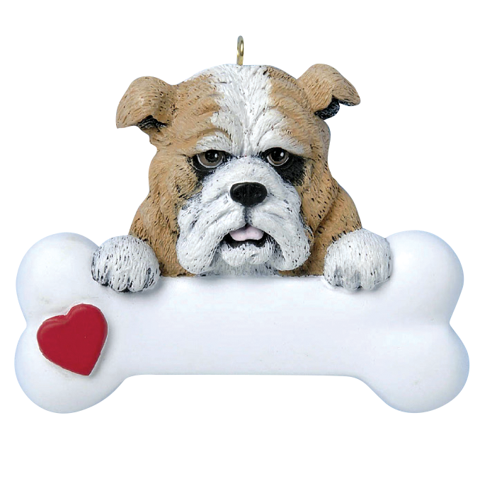 Bulldog Ornament