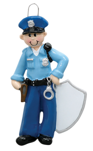 Policeman Christmas Ornament