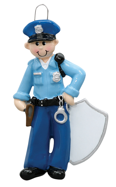 Policeman Christmas Ornament
