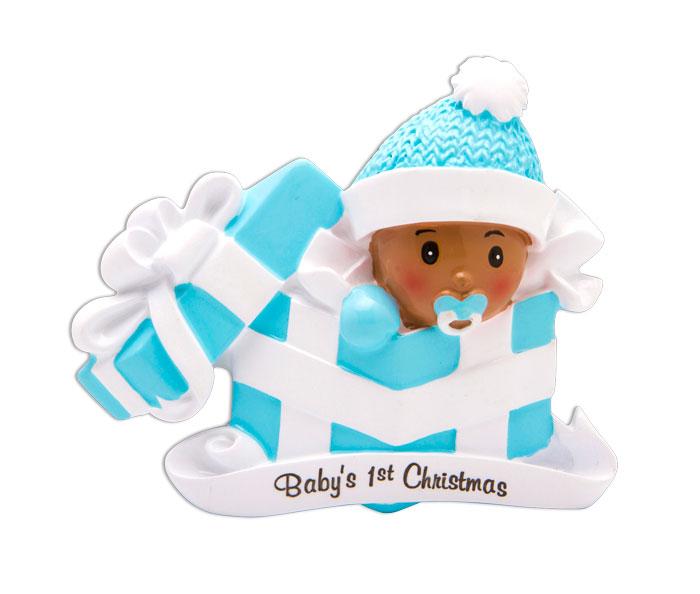 African American Baby Boy in Present