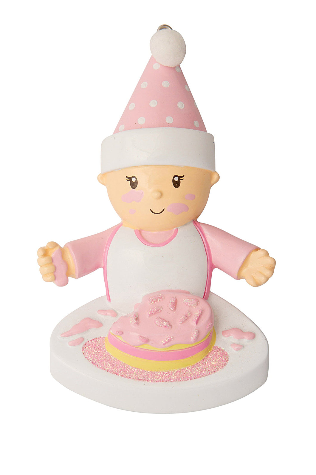 Baby Girl Baby's First Cake Birthday