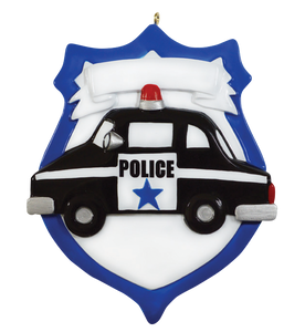 Police Emblem Ornament