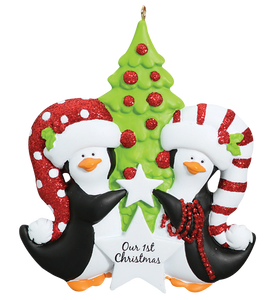Penguin First Christmas  Ornament