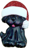 Black Dog Personalize Ornament