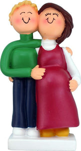 Maternity Couple Ornament Male Blonde