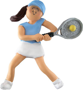 Tennis Player Ornament Female