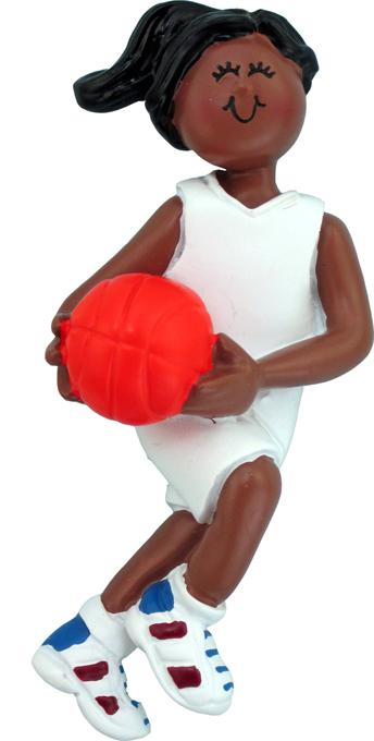 African American Girl Basketball Player