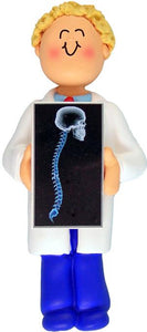 Chiropractor/X-ray Tech Ornament Male