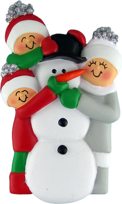 Building a Snowman Family (3)